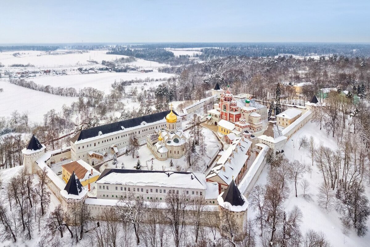 Саввино-Сторожевский монастырь с воздуха