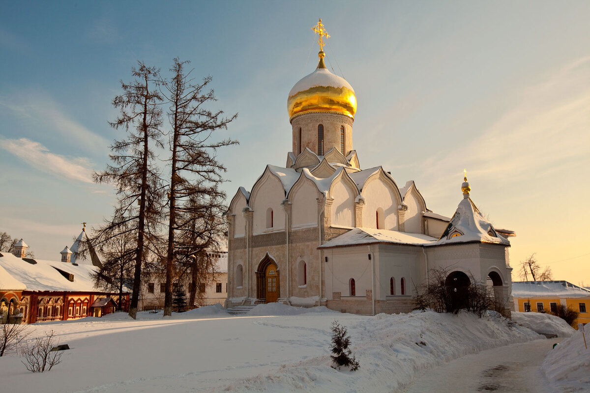 Савва Сторожевский монастырь зимой